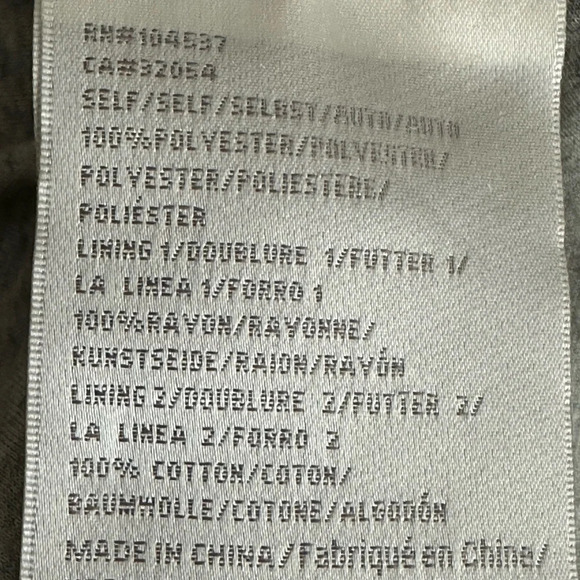 TINY EDITIONS for Anthropologie Equinox Dark Blue Faux Fur Jacket, Size Small - Picture 14 of 16